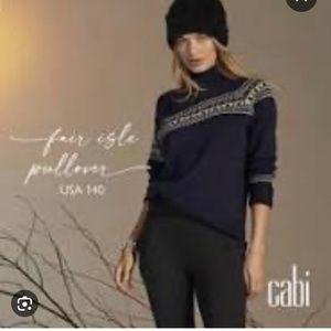 Cabi Fair Isle pullover